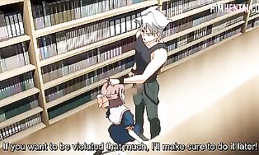 Petite Anime Girls Get Gangbanged by a Huge Dildo