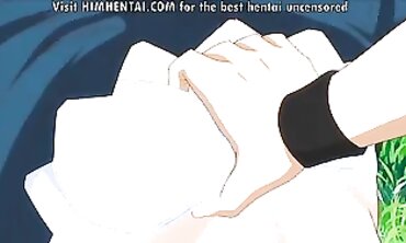 Petite Anime Girls Get Gangbanged by a Huge Dildo