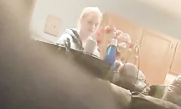 Blonde GF Flashes Best Friend at Dinner