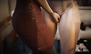 Jill Valentine and Ada Wong: Ominous Dyke 3D Hardcore