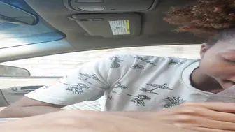Chicago Thot Ebony Amateur Blowjob In Public