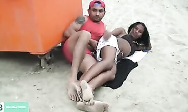 Amateur Couple Fuck Hardcore on Ceará Beach in Public Sextape