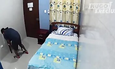 Shy Latina MILF's First Time Caught on Secret Camera