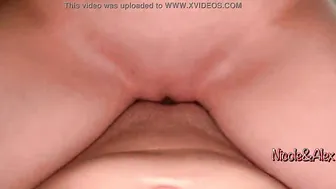 Sultry Brunette Takes Deepthroat and Gets Creampie on the Sofa