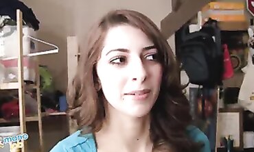 Lexi Bloom Takes a Surprise Facial Like a Champ