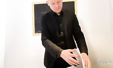 Nubile Student Gets Mouthful From Professor