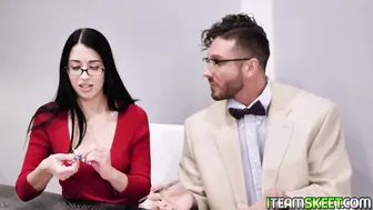 Nerd Girl's Passionate Sex Adventure with Her Geek Boss