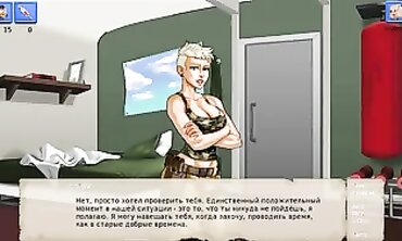 Незнакомка из пустоши: MILF с большими сиськами мастурбирует