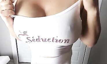 BoobiesurpriseAddict POV Titfuck in See-Through Tank Top