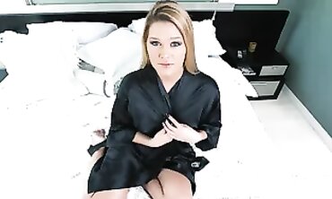 POV: Abby Cross Gets a Devilish Pedicure and Rough Blowjob