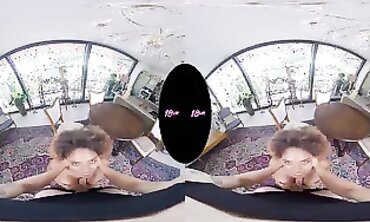 18VR POV: Luna Corazon Gets Banged By A Handsome Ebony Man
