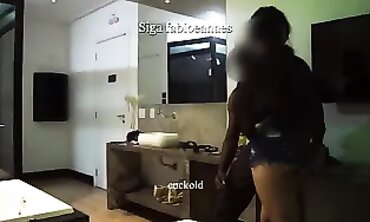 Bi-Racial Beach Dogging to Hotel BBC with Negão