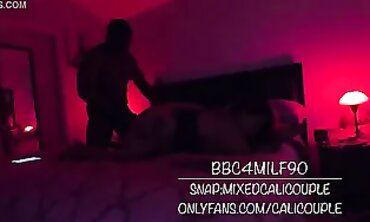 Latina MILF Cuckolded by Big Black Cock in Amateur Interracial Action
