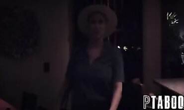 Petite Waitress Jill Kassidy Tempts Her Married Boss