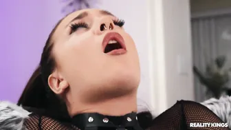 Senior Mistress Gabbie Carter Commands a Black Dick Blowjob