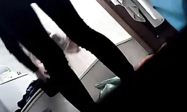 Secret Webcam Catches Soapy Girl in Steaming Bathtub