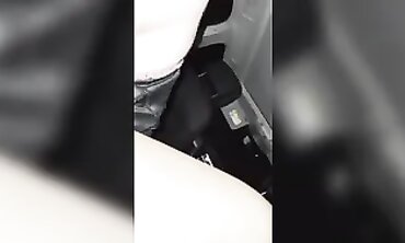 British BBW Milf Gets Rough Creampie In Car