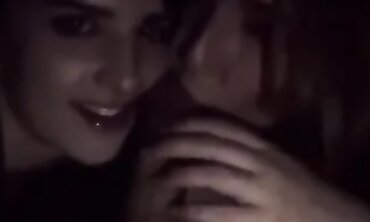 Outdoor POV Threesome: Two Hot Dolls Deepthroat a Massive Cock