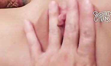 POV Macro Blowjob and Fisting with a Legal Brunette