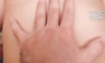 POV Macro Blowjob and Fisting with a Legal Brunette