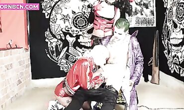 Harley Quinn and Best Friend Bang the Joker