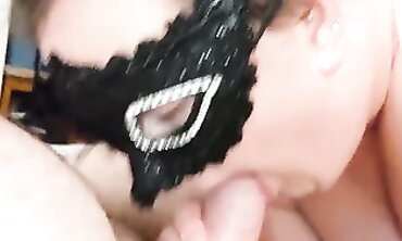 British MILF Ex-Wife Delivers Deep Throat Blowjob And Facial