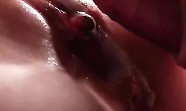 Juicy Gets a Creampie: Close-Up Pussy Filled With Cum