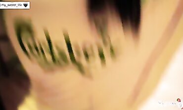POV Blowjob and Creampie on Face with Juicy Brunette