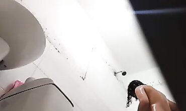 Prima Gets Caught in the Shower After College