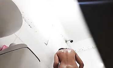 Prima Gets Caught in the Shower After College