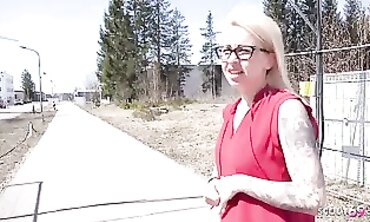 Office-Slut Malina Chat Gets Fucked By Stranger In Public Park After Online Date