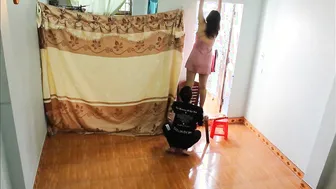 Hotwife Step-mom Mia Dakota Caught in 4K Hidden Cam Doggystyle
