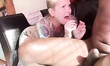 Ex-Wife Takes BBCs in a Raw Interracial Threesome