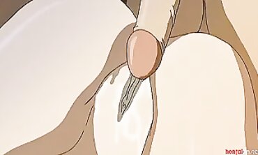 Mature Anime Roleplay: Rough Threesome with Creampie