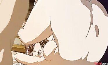 Mature Anime Roleplay: Rough Threesome with Creampie
