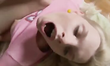 Petite Blonde Teen Gets Anal POV Fuckathon
