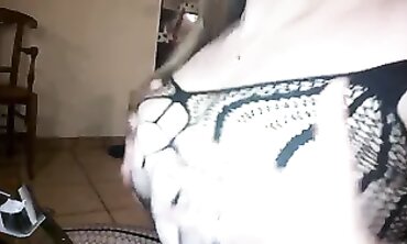 French Amateur BBW Servant Gets Hexed Online