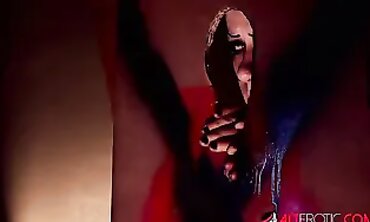 Mallory Maneater Takes Double Penetration In A Hardcore Threesome