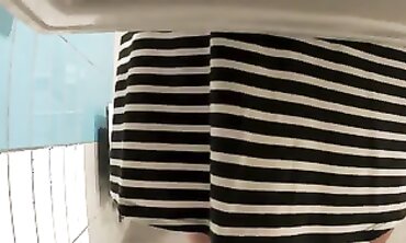 Outdoor Bathroom Spy: Amateur Girl Caught Changing and Showering