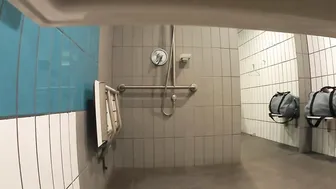 Outdoor Bathroom Spy: Amateur Girl Caught Changing and Showering