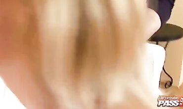 POV Handjob From Super-Sexy Blonde Emily