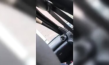 POV Deepthroat with Redhead Escort Princess
