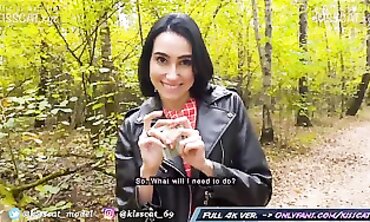 Public Agent: Outdoor Sex With A Blonde college girl