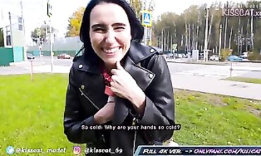 Public Agent: Outdoor Sex With A Blonde college girl
