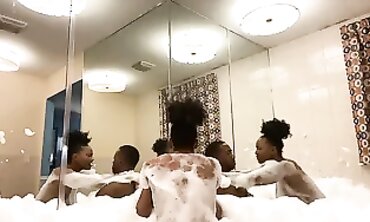 RoseAllure Takes a Rough BBC in the Jacuzzi