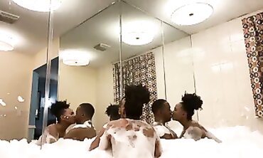 RoseAllure Takes a Rough BBC in the Jacuzzi