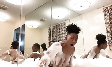RoseAllure Takes a Rough BBC in the Jacuzzi