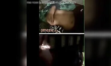 Tiny Black Amateur Gets Nutted by Big Cock on Webcam