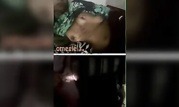Tiny Black Amateur Gets Nutted by Big Cock on Webcam