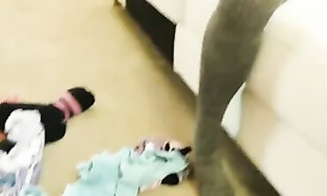 Hardly 18 Blonde Gets a Sloppy Blowjob from Daddy